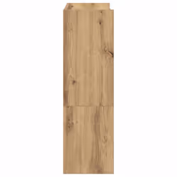 vidaXL Shoe Rack Shoe Cabinet Shoe Storage Shelf Hall Cupboard Engineered Wood - artisan oak, 81 cm/ 60 cm - Additional view 5