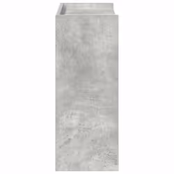 vidaXL Shoe Rack Shoe Cabinet Shoe Storage Shelf Hall Cupboard Engineered Wood - concrete grey, 62 cm/ 60 cm - Additional view 4