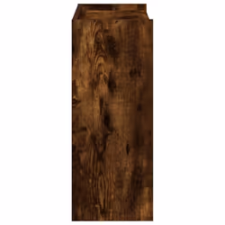 vidaXL Shoe Rack Shoe Cabinet Shoe Storage Shelf Hall Cupboard Engineered Wood - smoked oak, 62 cm/ 60 cm - Additional view 4