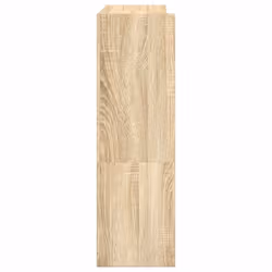 vidaXL Shoe Rack Shoe Cabinet Shoe Storage Shelf Hall Cupboard Engineered Wood - sonoma oak, 81 cm/ 80 cm - Additional view 4