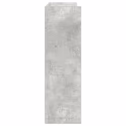 vidaXL Shoe Rack Shoe Cabinet Shoe Storage Shelf Hall Cupboard Engineered Wood - concrete grey, 81 cm/ 80 cm - Additional view 4