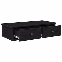 VidaXL 859942 shelve Wood Black - Additional view 7