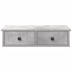 VidaXL 859944 shelve Wood Grey - Additional view 4