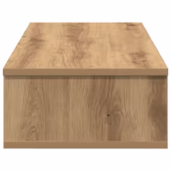 vidaXL Wall Shelf with Drawers Artisian Engineered Wood - 80 x 31 x 17 cm - Additional view 4