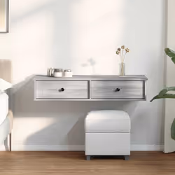 VidaXL 859964 shelve Wood Grey