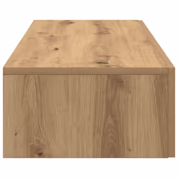 vidaXL Wall Shelf with Drawers Floating Storage Display Shelf Engineered Wood - artisan oak, 60 x 26.5 x 15 cm - Additional view 4