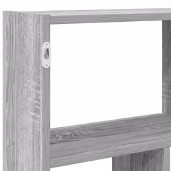 vidaXL Wall Cube Shelf Floating Storage Shelf 12 Compartments Engineered Wood - grey sonoma - Additional view 6