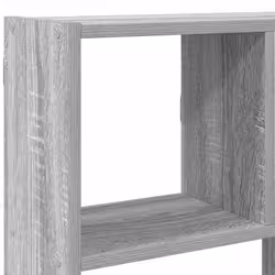 vidaXL Wall Cube Shelf Floating Storage Shelf 12 Compartments Engineered Wood - grey sonoma - Additional view 7