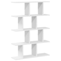 vidaXL Wall Cube Shelf 12 Compartments Storage Floating Shelf Engineered Wood - white