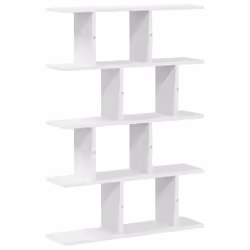 vidaXL Wall Cube Shelf 12 Compartments Storage Floating Shelf Engineered Wood - white - Additional view 5