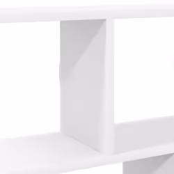vidaXL Wall Cube Shelf 12 Compartments Storage Floating Shelf Engineered Wood - white - Additional view 6