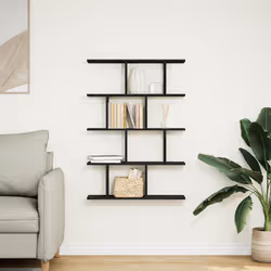VidaXL 860014 shelve Wood Black - Additional view 3
