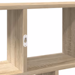 vidaXL Wall Cube Shelf 12 Compartments Storage Floating Shelf Engineered Wood - sonoma oak - Additional view 7