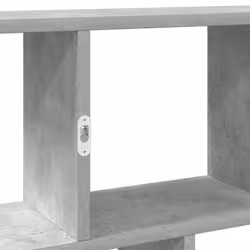 vidaXL Wall Cube Shelf 12 Compartments Storage Floating Shelf Engineered Wood - concrete grey - Additional view 7