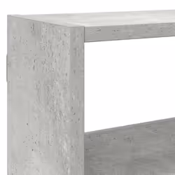vidaXL Wall Cube Shelf Floating Storage Shelf 7 Compartments Engineered Wood - concrete grey - Additional view 6