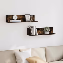 VidaXL 860035 shelve Wood Oak, Brown - Additional view 3
