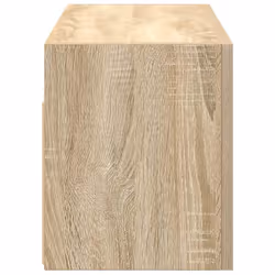 vidaXL Bathroom Wall Cabinet Hanging Wall Storage Cupboard Engineered Wood - sonoma oak, 60 x 25 x 30 cm - Additional view 5