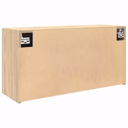 vidaXL Bathroom Wall Cabinet Hanging Wall Storage Cupboard Engineered Wood - sonoma oak, 80 x 25 x 40 cm - Additional view 6