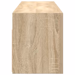 vidaXL Bathroom Wall Cabinet Hanging Wall Storage Cupboard Engineered Wood - sonoma oak, 100 x 25 x 30 cm - Additional view 5