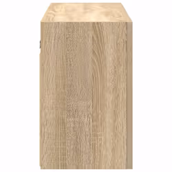 vidaXL Bathroom Wall Cabinet Hanging Wall Storage Cupboard Engineered Wood - sonoma oak, 100 x 25 x 40 cm - Additional view 5