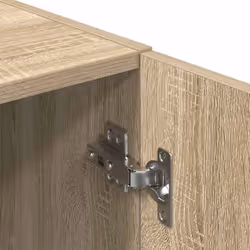 vidaXL Kitchen Cabinet Sonoma Oak 38x41.5x131.5 cm Engineered Wood cabinet - sonoma oak - Additional view 8