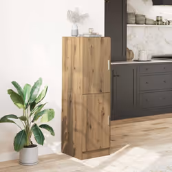 vidaXL Kitchen Cabinet Sonoma Oak 38x41.5x131.5 cm Engineered Wood cabinet - artisan oak