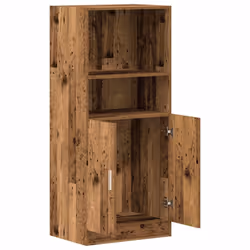 vidaXL Kitchen Cabinet Freestanding Storage Cabinet Cupboard Engineered Wood - old wood - Additional view 4