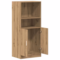 vidaXL Kitchen Cabinet Freestanding Storage Cabinet Cupboard Engineered Wood - artisan oak - Additional view 4