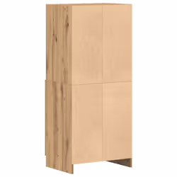 vidaXL Kitchen Cabinet Freestanding Storage Cabinet Cupboard Engineered Wood - artisan oak - Additional view 6