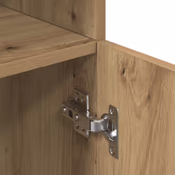 vidaXL Kitchen Cabinet Freestanding Storage Cabinet Cupboard Engineered Wood - artisan oak - Additional view 7