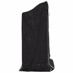 vidaxL Firewood Rack with Rain Cover 100.5x100.5x110.5 cm Galvanised Steel - 100.5 x 40.5 x 110.5 cm - Additional view 6