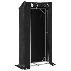vidaxL Firewood Rack with Rain Cover 100.5x100.5x110.5 cm Galvanised Steel - 100 x 40 x 200 cm