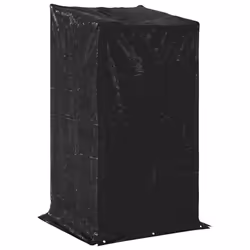 vidaxL Firewood Rack with Rain Cover 100.5x100.5x110.5 cm Galvanised Steel - 100 x 100 x 200 cm - Additional view 7