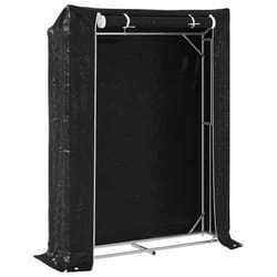 vidaxL Firewood Rack with Rain Cover 100.5x100.5x110.5 cm Galvanised Steel - 150 x 40 x 200 cm