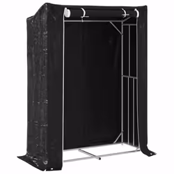 vidaxL Firewood Rack with Rain Cover 100.5x100.5x110.5 cm Galvanised Steel - 150 x 60 x 200 cm