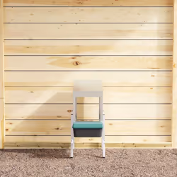 vidaXL Chicken Nesting Box Compartments with Legs Galvanised Steel - 30.5 x 50 x 63/68 cm