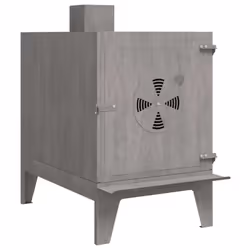vidaXL Camping Stove 35x50x60 cm Corten Steel portable stove tent stove - Additional view 4