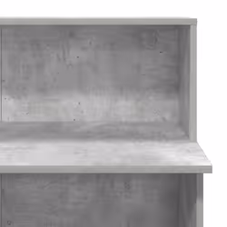 vidaXL Reception Desk Concrete Grey 100x50x103.5 cm Engineered Wood - concrete grey - Additional view 7