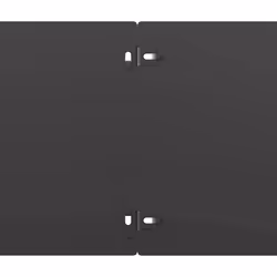 vidaXL Lawn Edgings 10 pcs Black 20x103 cm Cold-rolled Steel garden edging - Additional view 6