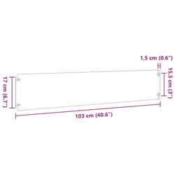 vidaXL Lawn Edgings 10 pcs Black 20x103 cm Cold-rolled Steel garden edging - Additional view 8