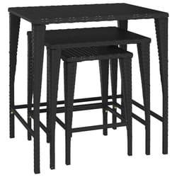 VidaXL 3324829 outdoor table Black