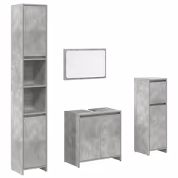 VidaXL 3324849, Grey, Wood, 60 kg, 4 pc(s)