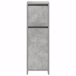 vidaXL 3 Piece Bathroom Furniture Set Concrete Grey Engineered Wood - Additional view 4