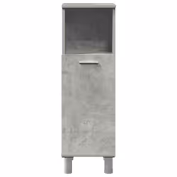 vidaXL 3 Piece Bathroom Furniture Set Concrete Grey Engineered Wood - Additional view 4