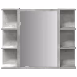 vidaXL 3 Piece Bathroom Furniture Set Concrete Grey Engineered Wood - Additional view 8