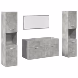 VidaXL 3324875, Grey, Wood, 900 mm, 460 mm, 4 pc(s)