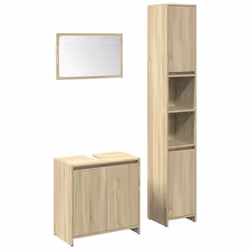 VidaXL 3324974, Oak, Wood, 600 mm, 370 mm, 3 pc(s)