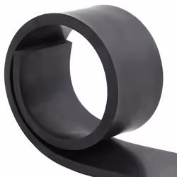 vidaXL Rubber Edge for Snow Plow Replacement Snow Plow Cutting Edge Black - 80 x 8 x 1 cm