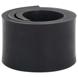 vidaXL Rubber Edge for Snow Plow Replacement Snow Plow Cutting Edge Black - 100 x 8 x 1 cm