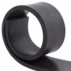 vidaXL Rubber Edge for Snow Plow Replacement Snow Plow Cutting Edge Black - 100 x 8 x 1 cm